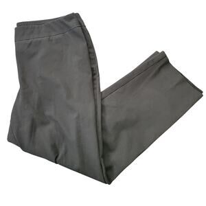 JM Collection Black Elastic Waist Dress Pants Petite 12